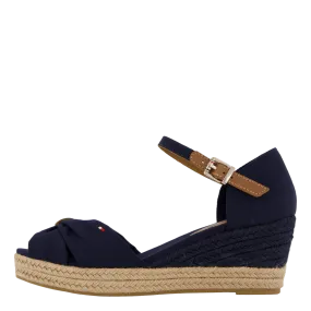 Basic Open Toe Mid Wedge