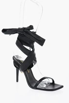 Bruno Frisoni Leather THE RING Sandals with Bow Heel 10.5cm