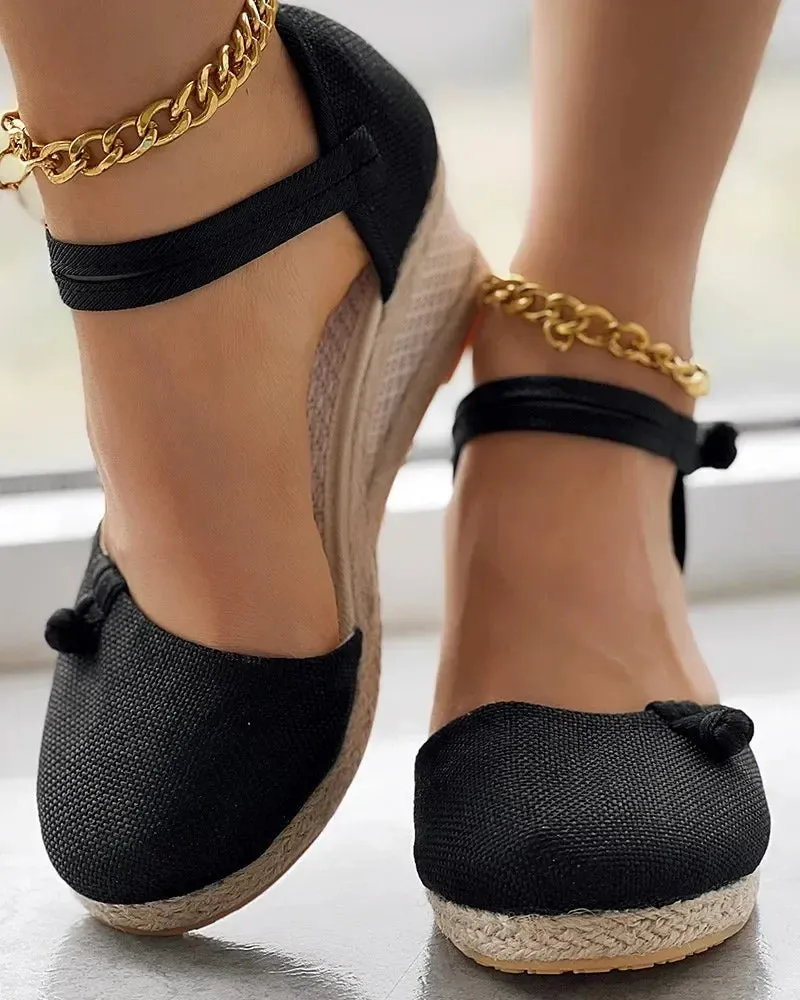 La Mer Espadrilles Plateau | Stilvolle, bequeme Keilabsatz-sandaletten für Damen
