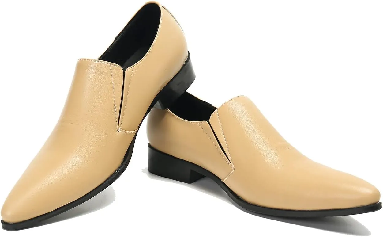 Santimon Men's Loafers Casual Penny Slip On Loafers for Men Fashion Prom Wedding Ballroom Tuxedo Party Smoking Summer Walking Shoes for Boy