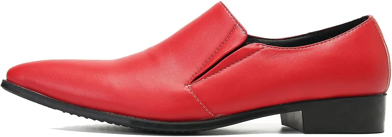 Santimon Men's Loafers Casual Penny Slip On Loafers for Men Fashion Prom Wedding Ballroom Tuxedo Party Smoking Summer Walking Shoes for Boy
