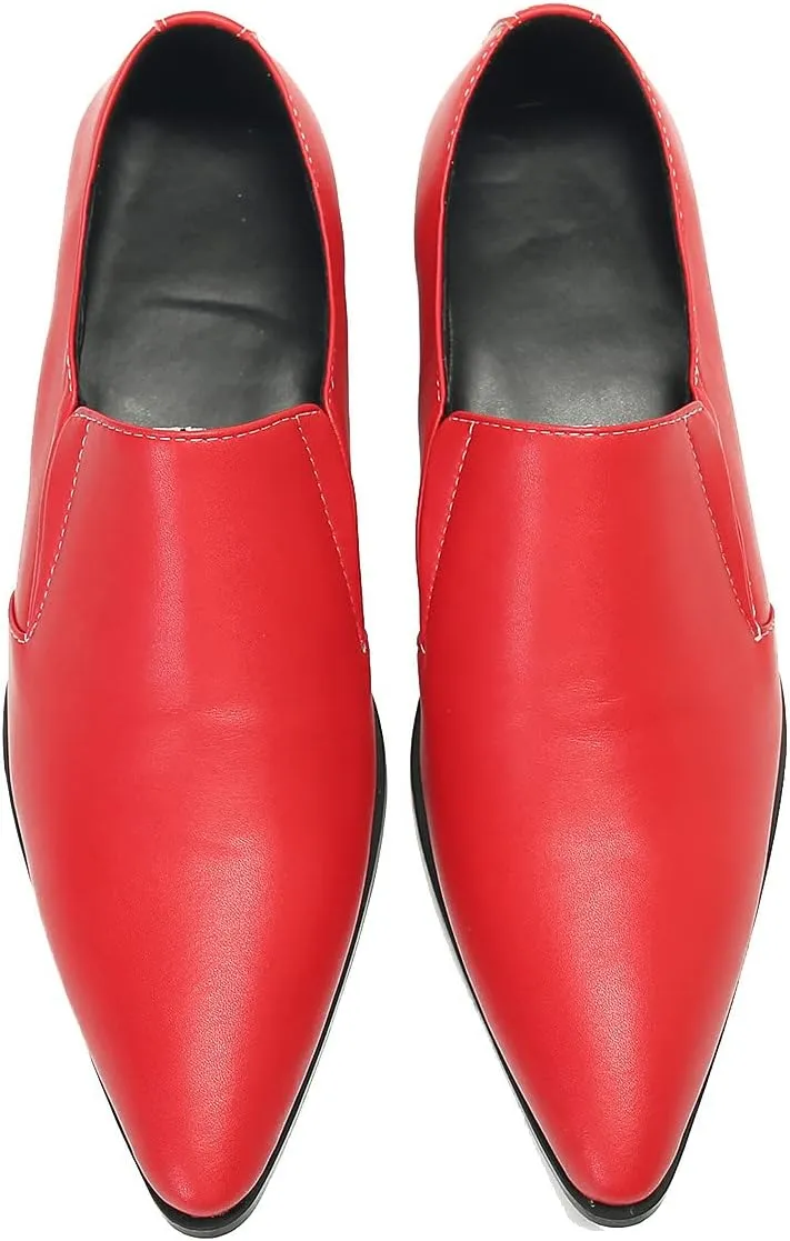 Santimon Men's Loafers Casual Penny Slip On Loafers for Men Fashion Prom Wedding Ballroom Tuxedo Party Smoking Summer Walking Shoes for Boy