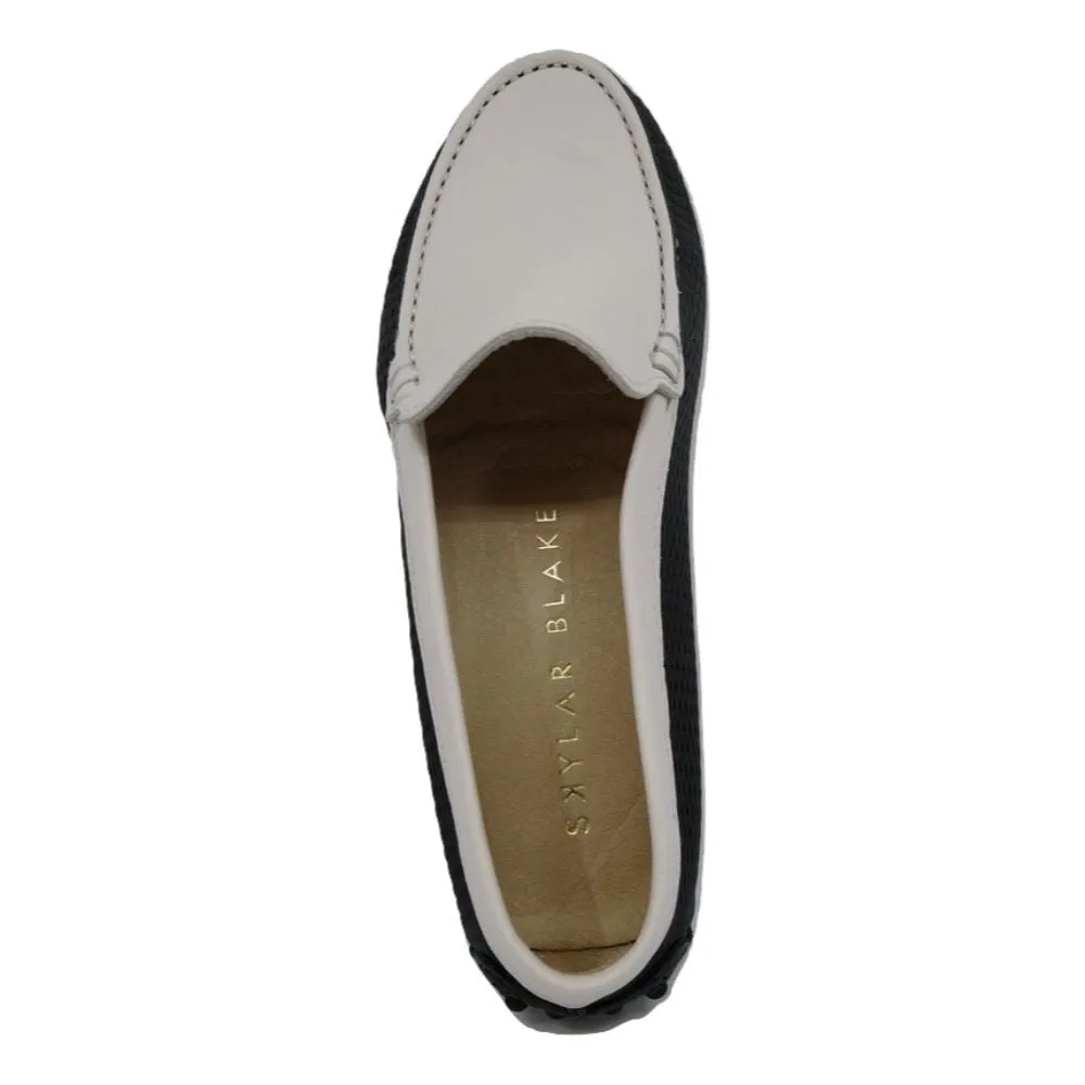 Trey Black Woven Skylar Blake Loafers