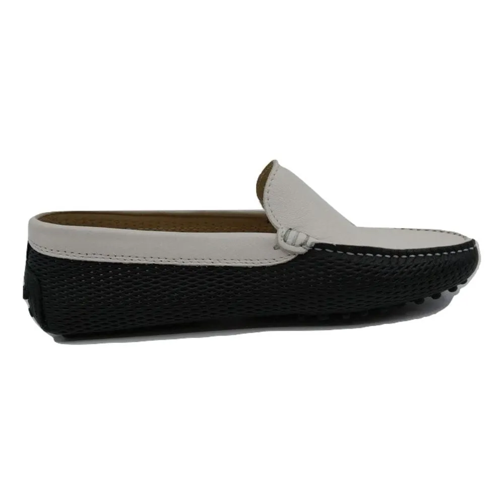 Trey Black Woven Skylar Blake Loafers