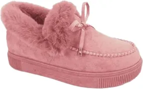 Winter Boots For Women 2024 Warm Fur Lined Snow Boots Outdoor Short Ankle Booties Slip On Comfortable Loafers Shoes