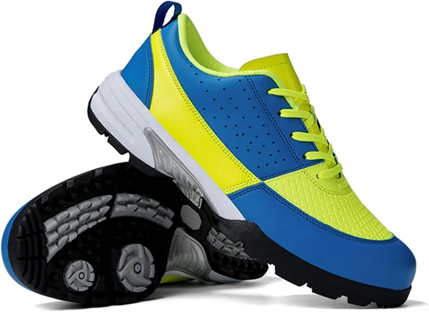 Women's Athletic Golf Shoes Professional Spikes Golf Sport Sneakers Waterproof Mens Trainers Golfing Anti Slip Walking Footwears