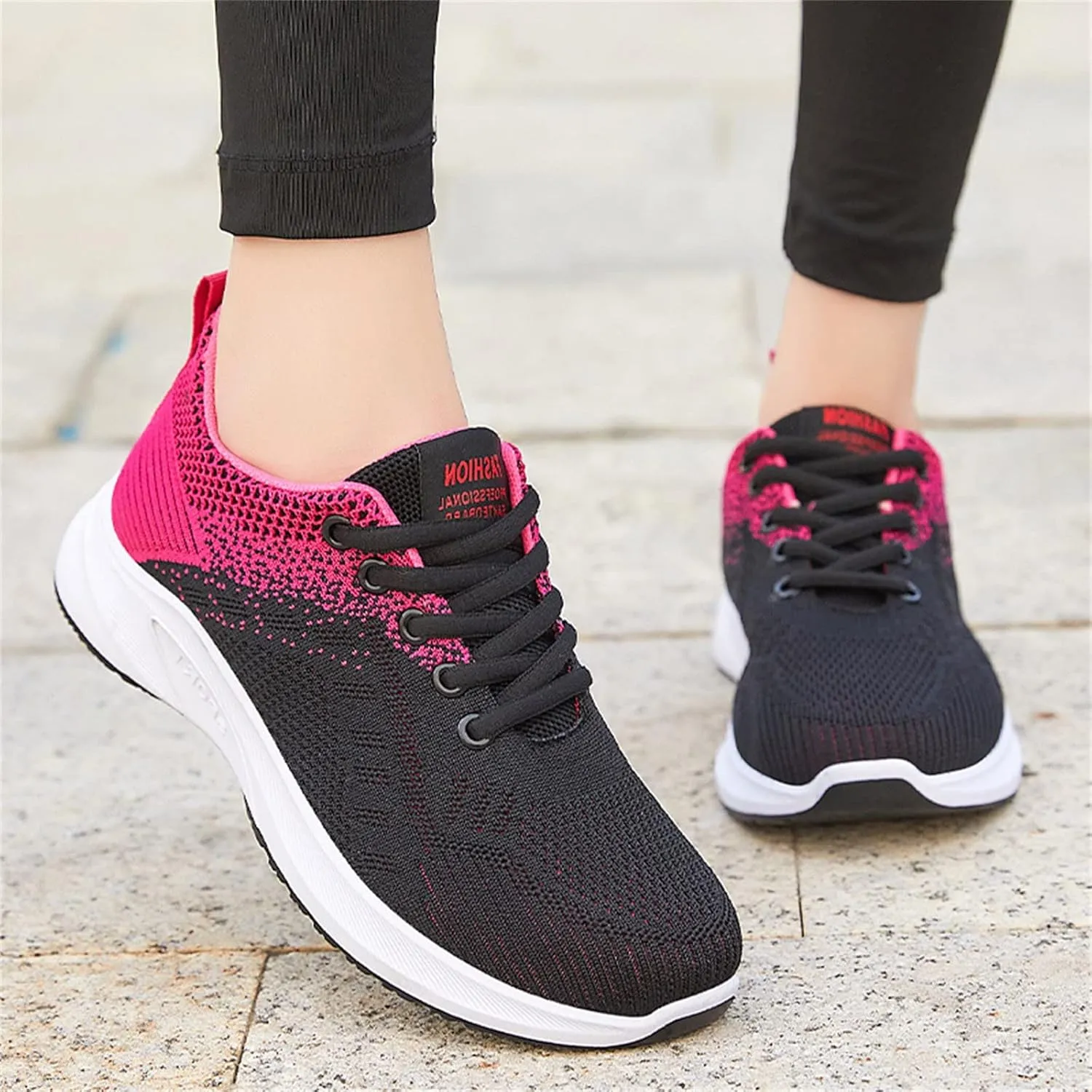 Women's Fashion Sneaker Lace Up Low Top Comfortable Walking Shoes Women Tennis Shoes Clearance Women's Navy Loafers High Top Platform Sneakers for Women