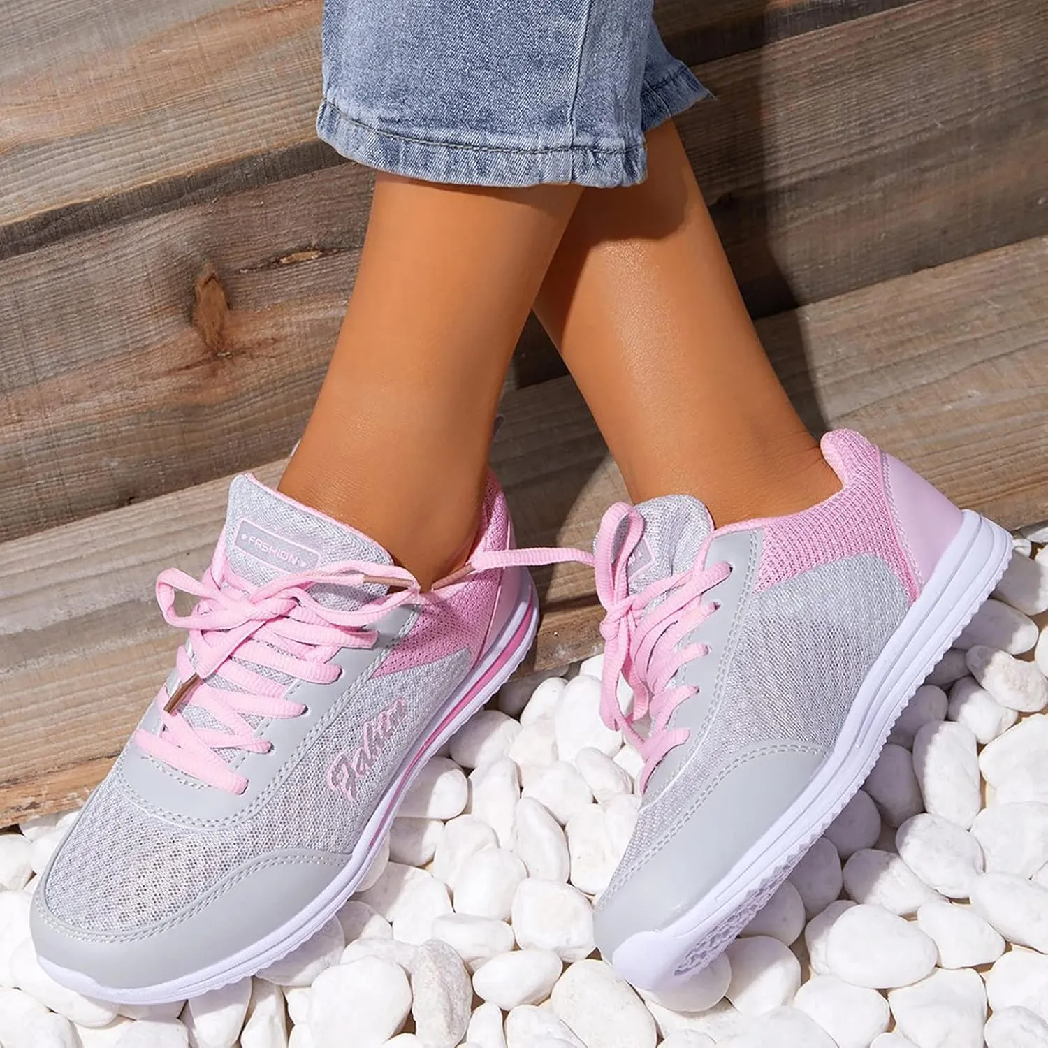 Womens White Platform Sneakers High Top Platform Shoes Fashion Canvas Walking Shoes Women Slide On Loafers Women Shoes Men's Slip On Sneakers